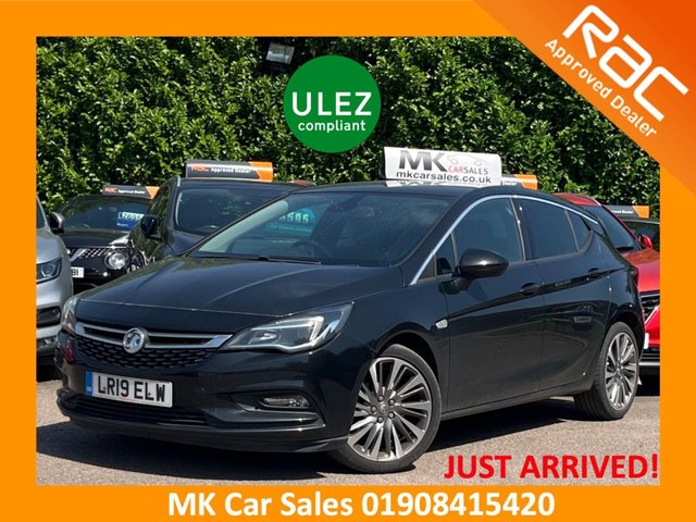 2019 VAUXHALL ASTRA 1.6 CDTi BlueInjection Griffin Hatchback 5dr Diesel Manual Euro 6 (s/s) (136 ps) LR19ELW &pound;4895.00