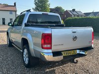 USED 2015 64 VOLKSWAGEN AMAROK 2.0 BiTDI BlueMotion Tech Highline Pickup Double Cab 4dr Diesel Auto 4Motion Euro 5 (s/s) (180 ps) 127366 miles no vat