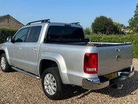 USED 2015 64 VOLKSWAGEN AMAROK 2.0 BiTDI BlueMotion Tech Highline Pickup Double Cab 4dr Diesel Auto 4Motion Euro 5 (s/s) (180 ps) 127366 miles no vat