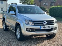 USED 2015 64 VOLKSWAGEN AMAROK 2.0 BiTDI BlueMotion Tech Highline Pickup Double Cab 4dr Diesel Auto 4Motion Euro 5 (s/s) (180 ps) 127366 miles no vat