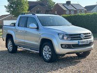 USED 2015 64 VOLKSWAGEN AMAROK 2.0 BiTDI BlueMotion Tech Highline Pickup Double Cab 4dr Diesel Auto 4Motion Euro 5 (s/s) (180 ps) 127366 miles no vat