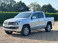 USED 2015 64 VOLKSWAGEN AMAROK 2.0 BiTDI BlueMotion Tech Highline Pickup Double Cab 4dr Diesel Auto 4Motion Euro 5 (s/s) (180 ps) 127366 miles no vat