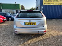 USED 2009 09 FORD FOCUS 1.6 Zetec Hatchback 5dr Petrol Automatic (184 g/km, 99 bhp) ABS AND AIR CON
