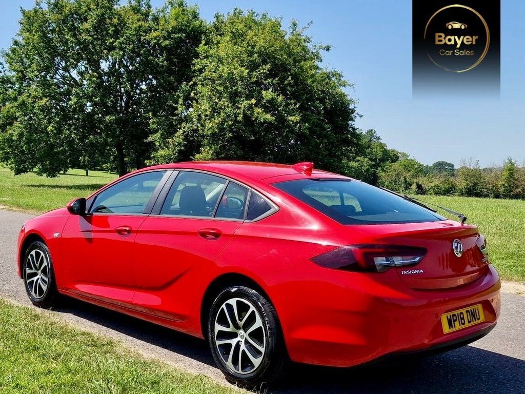USED 2018 18 VAUXHALL INSIGNIA 1.6 Turbo D ecoTEC Design Grand Sport 5dr Diesel Manual Euro 6 (s/s) (110 ps) FINANCE AVAILABLE