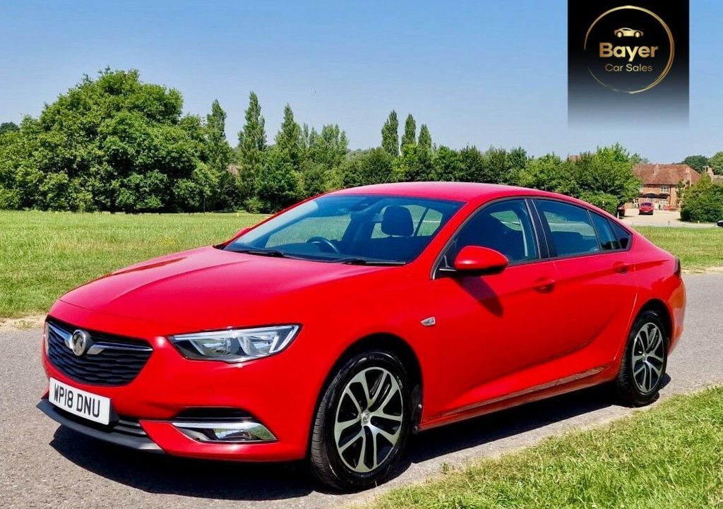 USED 2018 18 VAUXHALL INSIGNIA 1.6 Turbo D ecoTEC Design Grand Sport 5dr Diesel Manual Euro 6 (s/s) (110 ps) FINANCE AVAILABLE