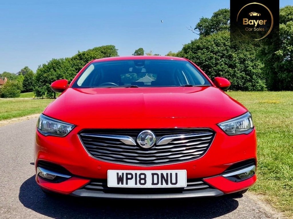 USED 2018 18 VAUXHALL INSIGNIA 1.6 Turbo D ecoTEC Design Grand Sport 5dr Diesel Manual Euro 6 (s/s) (110 ps) FINANCE AVAILABLE