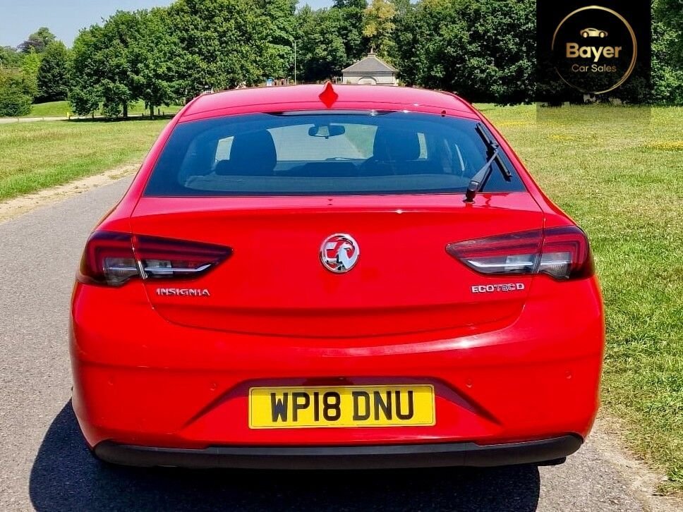 USED 2018 18 VAUXHALL INSIGNIA 1.6 Turbo D ecoTEC Design Grand Sport 5dr Diesel Manual Euro 6 (s/s) (110 ps) FINANCE AVAILABLE