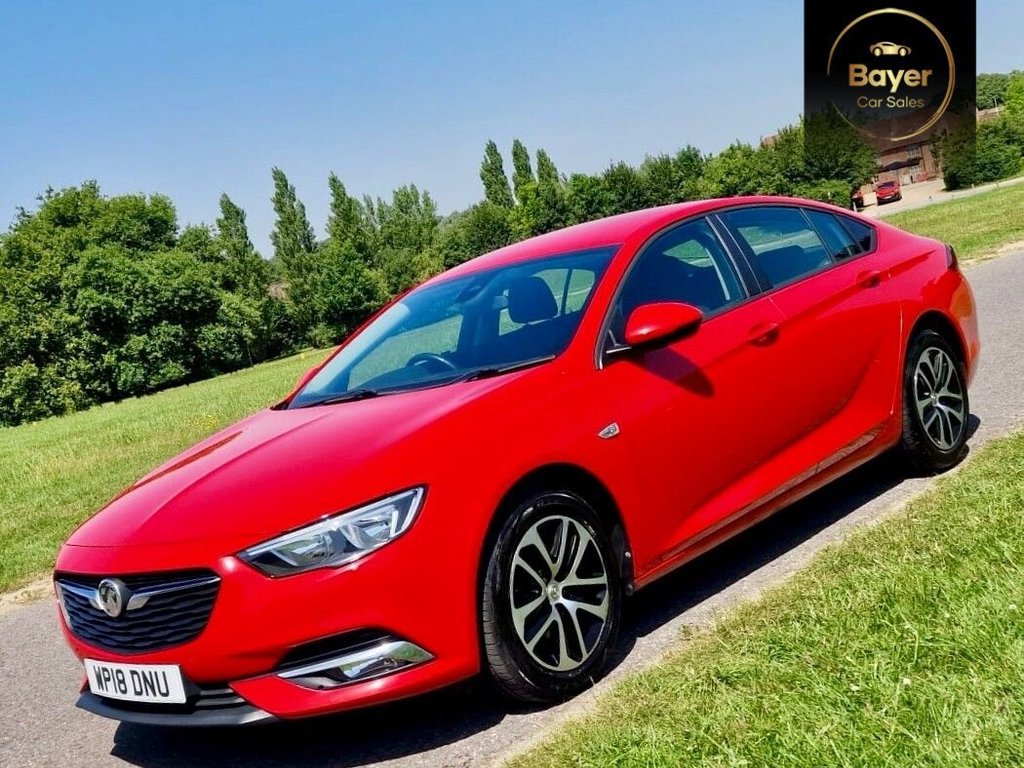 USED 2018 18 VAUXHALL INSIGNIA 1.6 Turbo D ecoTEC Design Grand Sport 5dr Diesel Manual Euro 6 (s/s) (110 ps) FINANCE AVAILABLE