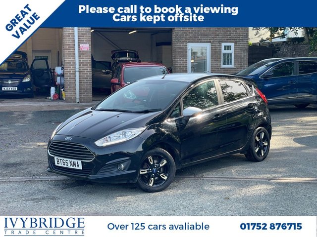 2015 FORD FIESTA 1.25 Zetec Black Edition Hatchback 5dr Petrol Manual Euro 6 (82 ps) &pound;4995.00