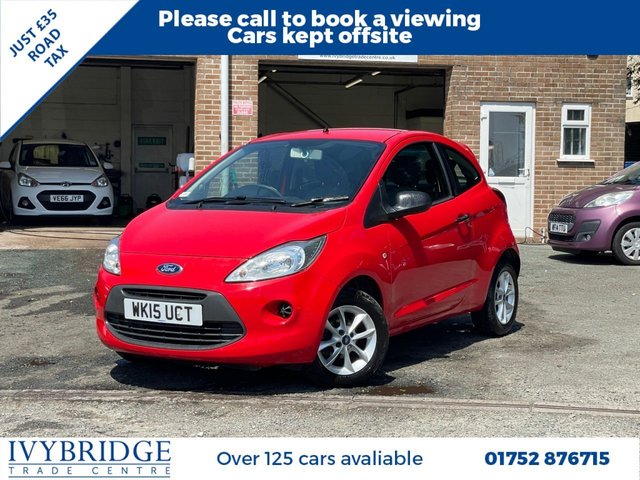 2015 FORD KA 1.2 Studio Hatchback 3dr Petrol Manual Euro 5 (s/s) (69 ps) &pound;4395.00