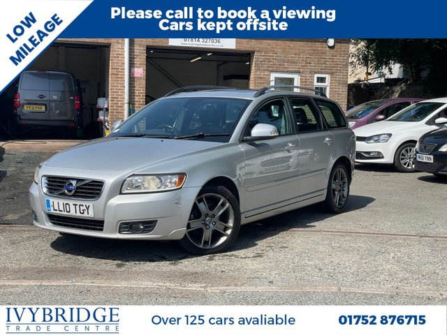 2010 VOLVO V50 2.0 SE Estate 5dr Petrol Manual Euro 5 (145 ps) &pound;3495.00