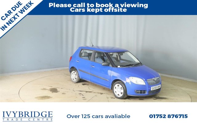 2008 SKODA FABIA 1.2 HTP 6V 1 Hatchback 5dr Petrol Manual (140 g/km, 60 bhp) &pound;2295.00