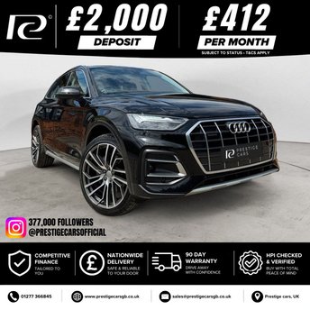 2021 AUDI Q5 2.0 TDI 40 Sport SUV 5dr Diesel S Tronic quattro Euro 6 (s/s) (204 ps) &pound;25990.00