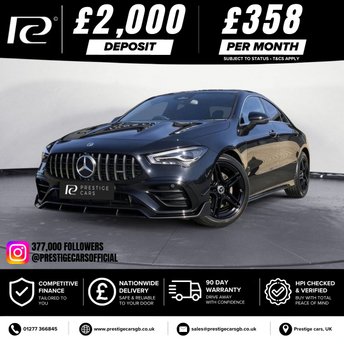 2025 MERCEDES-BENZ CLA 1.3 CLA200h MHEV AMG Line (Executive) Coupe 4dr Petrol Hybrid 7G-DCT Euro 6 (s/s) (177 ps) &pound;27990.00
