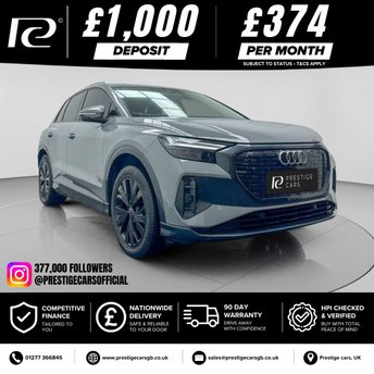 2023 AUDI Q4 E-TRON 35 Sport SUV 5dr Electric Auto 55kWh (170 ps) &pound;20990.00