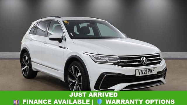 2021 21 VOLKSWAGEN TIGUAN 1.5 TSI R-Line SUV 5dr Petrol DSG Euro 6 (s/s) (150 ps) 