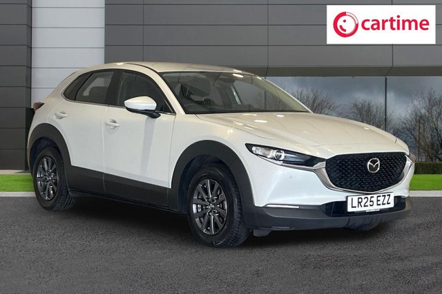 View our Mazda CX-30 2.5 e-SKYACTIV G MHEV Centre-Line SUV 5dr Petrol Auto Euro 6 (s/s) (140 ps) Reverse Camera, Front / Rear Parking Sensors, Heated Front Seats, Mazda Hybrid Navigation System, 16In Alloys