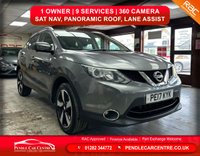 USED 2017 17 NISSAN QASHQAI 1.6 dCi N-Connecta SUV 5dr Diesel Manual 2WD Euro 6 (s/s) (130 ps) Sat Nav, Pan Roof, Lane Assist
