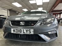 USED 2018 18 SEAT LEON 1.4 TSI FR Technology Hatchback 5dr Petrol Manual Euro 6 (s/s) (125 ps) Apple CarPlay, Adaptive Lights