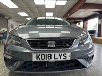 USED 2018 18 SEAT LEON 1.4 TSI FR Technology Hatchback 5dr Petrol Manual Euro 6 (s/s) (125 ps) Apple CarPlay, Adaptive Lights