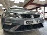 USED 2018 18 SEAT LEON 1.4 TSI FR Technology Hatchback 5dr Petrol Manual Euro 6 (s/s) (125 ps) Apple CarPlay, Adaptive Lights
