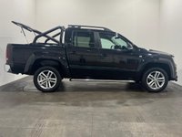 USED 2019 69 VOLKSWAGEN AMAROK 3.0 TDI V6 Highline Pickup Double Cab 4dr Diesel Auto 4Motion Euro 6 (s/s) (258 ps) 50421 Miles Hosting a very generous specification factory options cost &pound;3186 this Amarok has been extremley well cared for and maintained striking pearl black