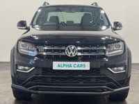 USED 2019 69 VOLKSWAGEN AMAROK 3.0 TDI V6 Highline Pickup Double Cab 4dr Diesel Auto 4Motion Euro 6 (s/s) (258 ps) 50421 Miles Hosting a very generous specification factory options cost &pound;3186 this Amarok has been extremley well cared for and maintained striking pearl black