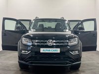USED 2019 69 VOLKSWAGEN AMAROK 3.0 TDI V6 Highline Pickup Double Cab 4dr Diesel Auto 4Motion Euro 6 (s/s) (258 ps) 50421 Miles Hosting a very generous specification factory options cost &pound;3186 this Amarok has been extremley well cared for and maintained striking pearl black