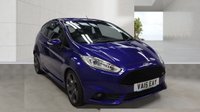 USED 2015 15 FORD FIESTA 1.6T EcoBoost ST-2 Hatchback 3 Door Petrol Manual Blue Euro 6  