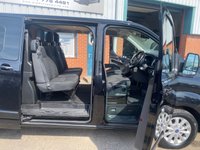 USED 2021 21 FORD TRANSIT CUSTOM 320 LWB LIMITED CREW VAN DOUBLE CAB WITH BARN DOORS L2 H1 EURO 6 130bhp 1 OWNER, FULL MOT, JUST BEEN SERVICED, 6 MONTHS WARRANTY