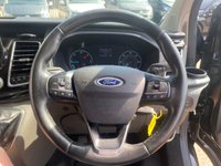 USED 2021 21 FORD TRANSIT CUSTOM 320 LWB LIMITED CREW VAN DOUBLE CAB WITH BARN DOORS L2 H1 EURO 6 130bhp 1 OWNER, FULL MOT, JUST BEEN SERVICED, 6 MONTHS WARRANTY
