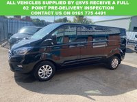 USED 2021 21 FORD TRANSIT CUSTOM 320 LWB LIMITED CREW VAN DOUBLE CAB WITH BARN DOORS L2 H1 EURO 6 130bhp 1 OWNER, FULL MOT, JUST BEEN SERVICED, 6 MONTHS WARRANTY