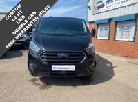 USED 2021 21 FORD TRANSIT CUSTOM 320 LWB LIMITED CREW VAN DOUBLE CAB WITH BARN DOORS L2 H1 EURO 6 130bhp 1 OWNER, FULL MOT, JUST BEEN SERVICED, 6 MONTHS WARRANTY