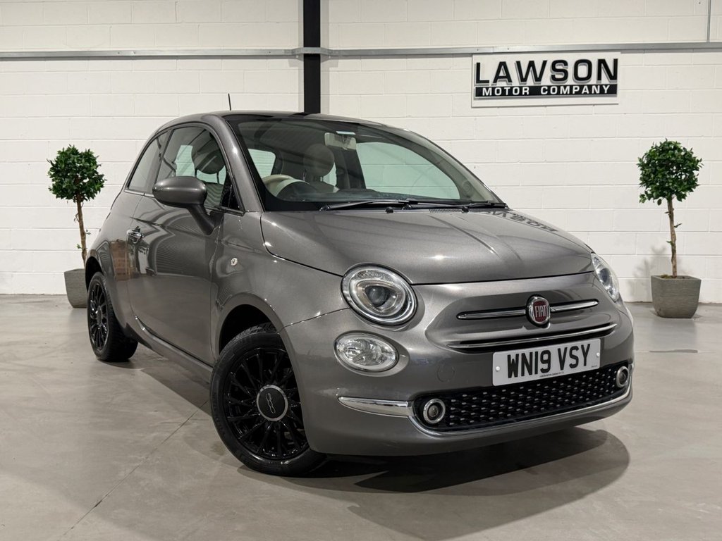 USED 2019 19 FIAT 500 1.2 Lounge Hatchback 3dr Petrol Manual Euro 6 (s/s) (69 bhp) 