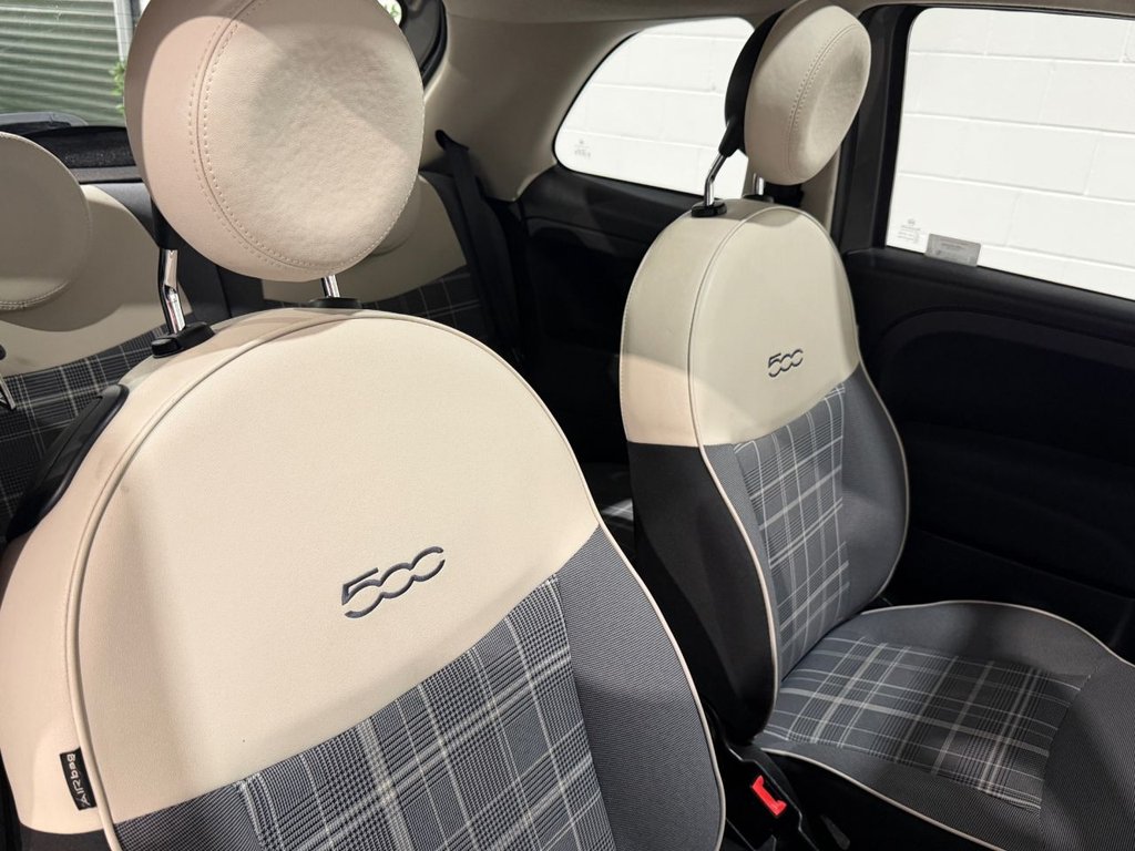 USED 2019 19 FIAT 500 1.2 Lounge Hatchback 3dr Petrol Manual Euro 6 (s/s) (69 bhp) 