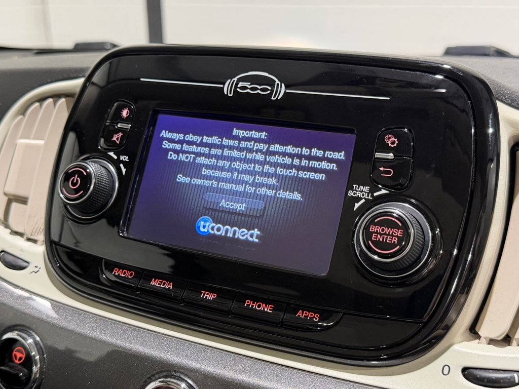 USED 2019 19 FIAT 500 1.2 Lounge Hatchback 3dr Petrol Manual Euro 6 (s/s) (69 bhp) 