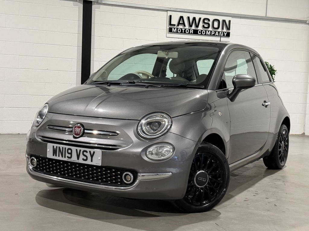 USED 2019 19 FIAT 500 1.2 Lounge Hatchback 3dr Petrol Manual Euro 6 (s/s) (69 bhp) 
