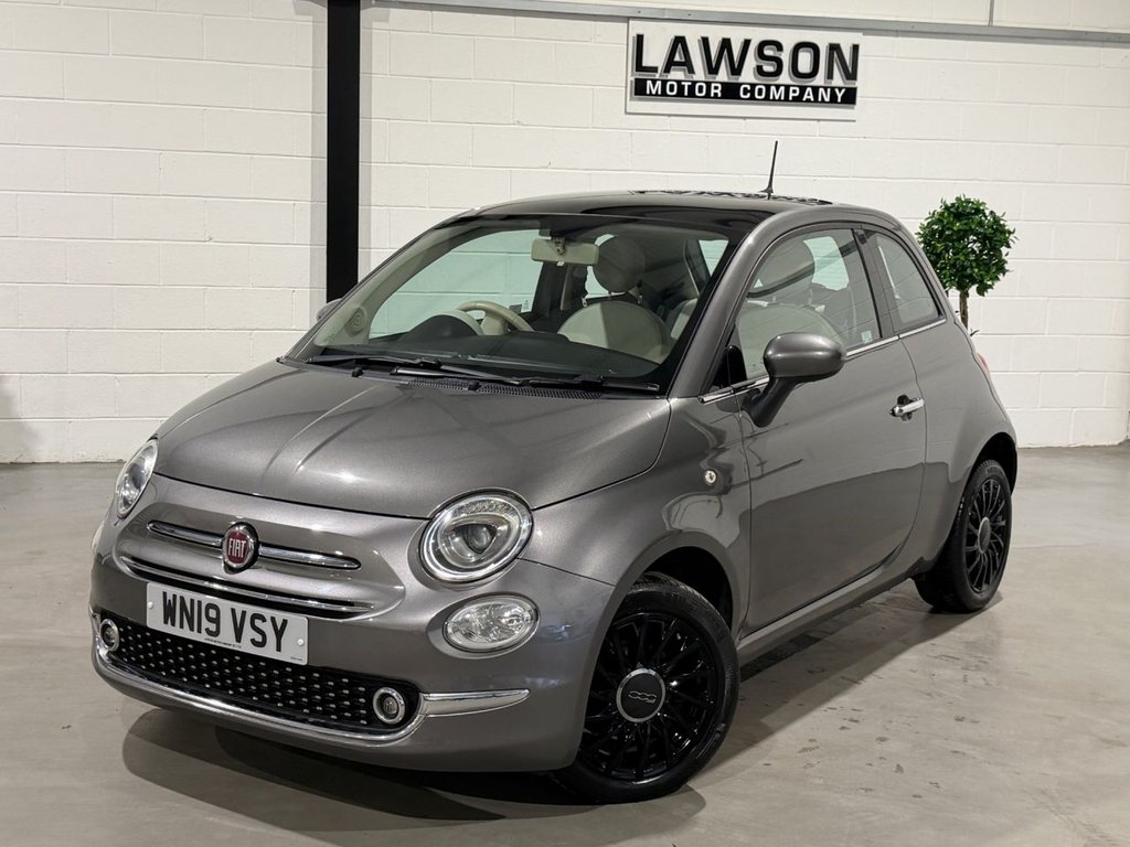 USED 2019 19 FIAT 500 1.2 Lounge Hatchback 3dr Petrol Manual Euro 6 (s/s) (69 bhp) 