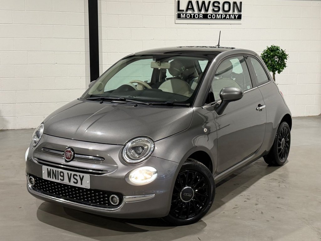 USED 2019 19 FIAT 500 1.2 Lounge Hatchback 3dr Petrol Manual Euro 6 (s/s) (69 bhp) 