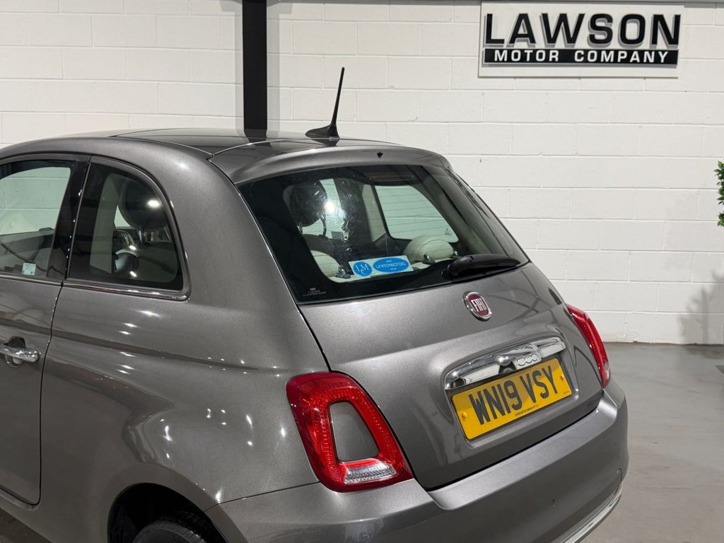 USED 2019 19 FIAT 500 1.2 Lounge Hatchback 3dr Petrol Manual Euro 6 (s/s) (69 bhp) 