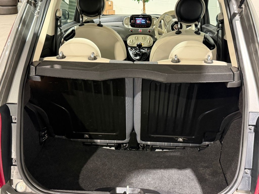 USED 2019 19 FIAT 500 1.2 Lounge Hatchback 3dr Petrol Manual Euro 6 (s/s) (69 bhp) 