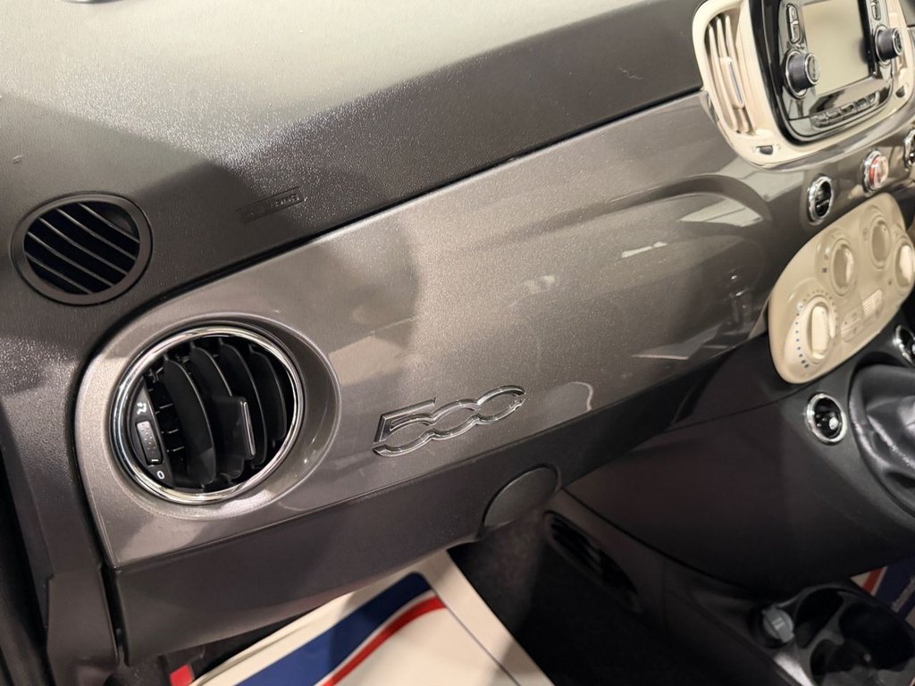 USED 2019 19 FIAT 500 1.2 Lounge Hatchback 3dr Petrol Manual Euro 6 (s/s) (69 bhp) 