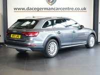 USED 2017 17 AUDI A4 ALLROAD 3.0 TDI V6 Estate 5dr Diesel Tiptronic quattro Euro 6 (s/s) (272 ps) HIGH SPECIFICATION 4 WHEEL DRIVE AUDI + COMES WITH A FULL SERVICE HISTORY + TECHNOLOGY PACKAGE + VIRTUAL COCKPIT DIGITAL DASH DISPLAY + SATELLITE NAVIGATION + REAR VIEW CAMERA + APPS CONTROL + BLUETOOTH CONNECTIVITY INCLUDING MEDIA STREAMING + AUTOMATIC BI XENON HEADLIGHTS + DAB DIGITAL RADIO + ECO STOP/START SYSTEM + THREE ZONE CLIMATE CONTROL + AIR CONDITIONING + LEATHER MULTIFUNCTIONAL LEATHER STEERING WHEEL WITH PADDLE SHIFT GEAR SELECT + SELECTABLE DRIVING MODES