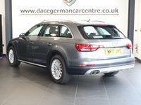 USED 2017 17 AUDI A4 ALLROAD 3.0 TDI V6 Estate 5dr Diesel Tiptronic quattro Euro 6 (s/s) (272 ps) HIGH SPECIFICATION 4 WHEEL DRIVE AUDI + COMES WITH A FULL SERVICE HISTORY + TECHNOLOGY PACKAGE + VIRTUAL COCKPIT DIGITAL DASH DISPLAY + SATELLITE NAVIGATION + REAR VIEW CAMERA + APPS CONTROL + BLUETOOTH CONNECTIVITY INCLUDING MEDIA STREAMING + AUTOMATIC BI XENON HEADLIGHTS + DAB DIGITAL RADIO + ECO STOP/START SYSTEM + THREE ZONE CLIMATE CONTROL + AIR CONDITIONING + LEATHER MULTIFUNCTIONAL LEATHER STEERING WHEEL WITH PADDLE SHIFT GEAR SELECT + SELECTABLE DRIVING MODES