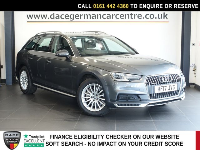 View our Audi A4 Allroad 3.0 TDI V6 Estate 5dr Diesel Tiptronic quattro Euro 6 (s/s) (272 ps)