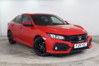 USED 2019 19 HONDA CIVIC 1.0 VTEC Turbo SR Hatchback 5dr Petrol Manual Euro 6 (s/s) (126 ps) Rear Camera, Bluetooth