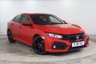 USED 2019 19 HONDA CIVIC 1.0 VTEC Turbo SR Hatchback 5dr Petrol Manual Euro 6 (s/s) (126 ps) Rear Camera, Bluetooth
