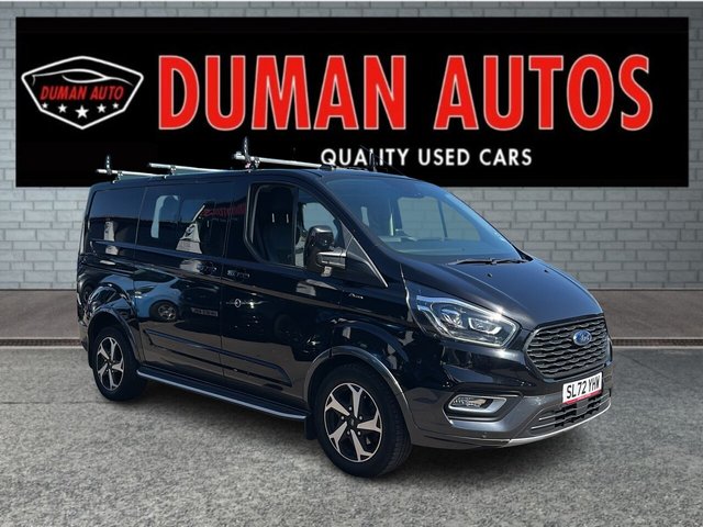 View our Ford Transit Custom 2.0 320 EcoBlue Active Crew Van Double Cab 5dr Diesel Auto L1 H1 Euro 6 (170 ps)