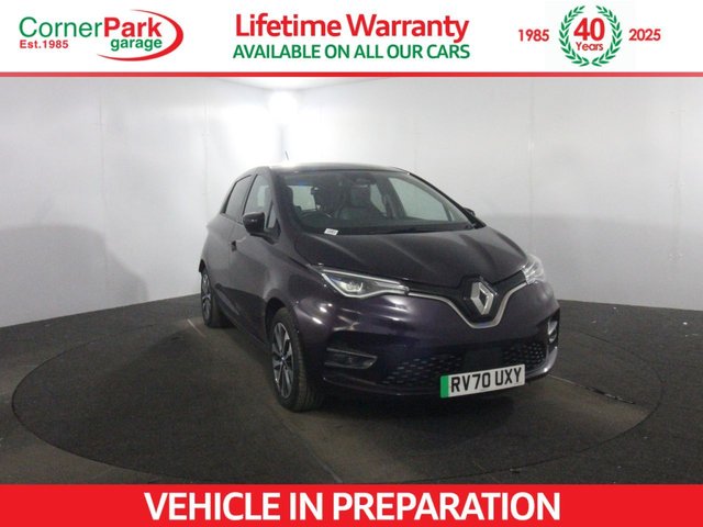 2020 70 RENAULT ZOE R135 52kWh GT Line Hatchback 5dr Electric Auto (i, Rapid Charge) (134 bhp) 
