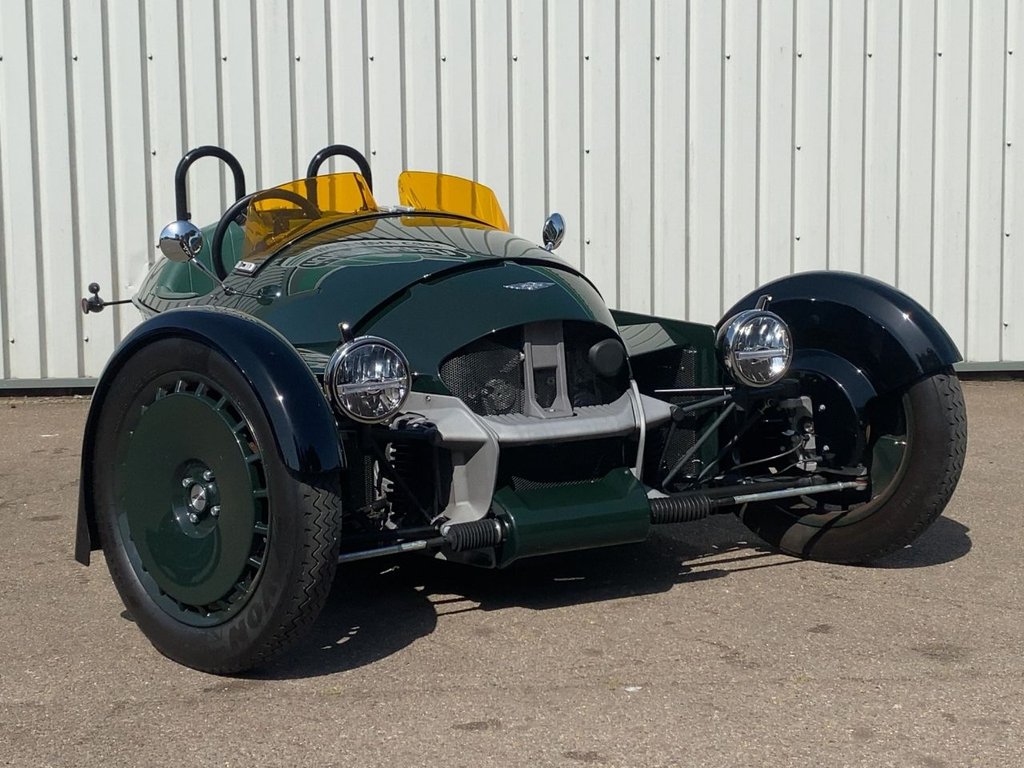 USED 2023 23 MORGAN SUPER 3 1497cc BIG SPEC+1OWNER+FMSH+JET GREEN